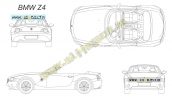 بلاک اتوکد ماشین BMW Z4-2002